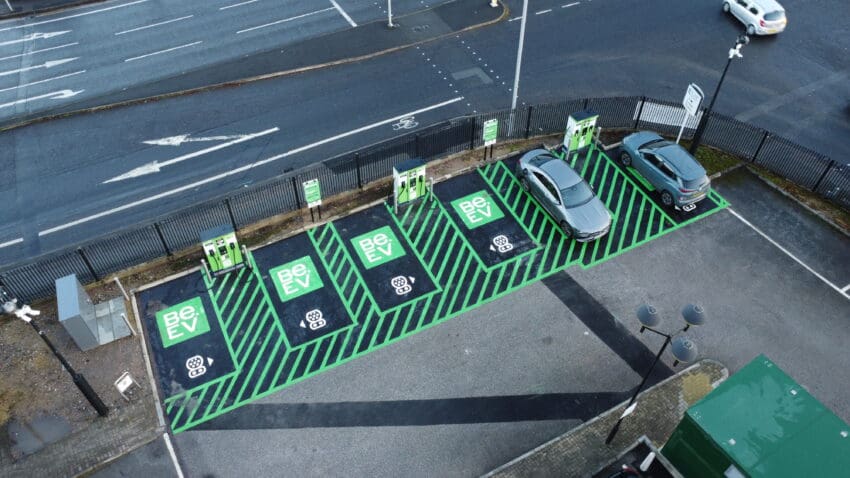 Be.EV Charging Hub in Hulme scaled 1